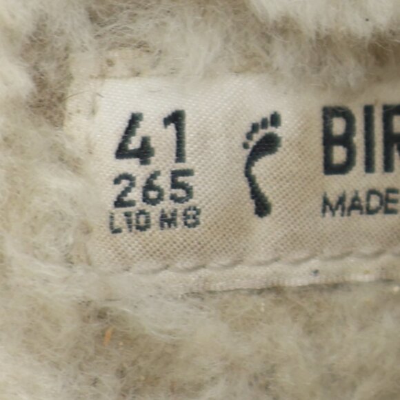 Birkenstock Boston Shearling Womens US Size 10 EU 41 Light Rose Suede Slip On - Picture 9 of 13